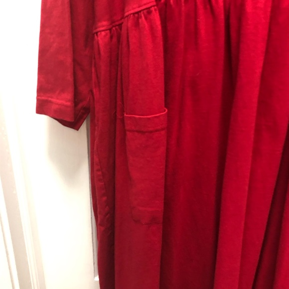 EUC 24/26 Ulla Popken Red Dress - Picture 6 of 7